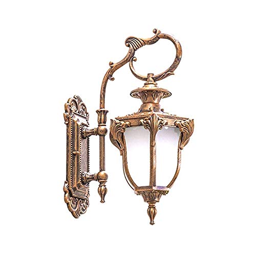 Applique extérieure rétro pour cour et balcon avec système étanche durable