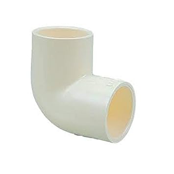 RANRAM 3/4 Inch CPVC Plastic Elbow 90 Degree Pipe Fitting (Yellow, Pack Of 50)