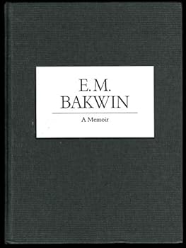 Hardcover E. M. Bakwin, A Memoir Book
