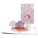 3D Pop Up Card Melody Greeting Cards Birthday Card For Girls Boys Parents Lover Anniversary Day Thank You Cards 5.9×3.9Inch