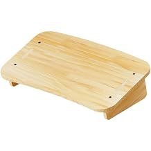 Wooden Footrest, Swing Design, For Office, Home, Posture Correction, Leg Fatigue, Pine Material, Anti-Slip, Easy Assembly, Spacious Treads, Stable Construction, Natural Wood Grain, Multi-Scenes