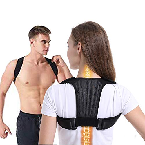 Aaiffey Back Brace Posture Corrector for Women and Men Upper Back Straightener Clavicle