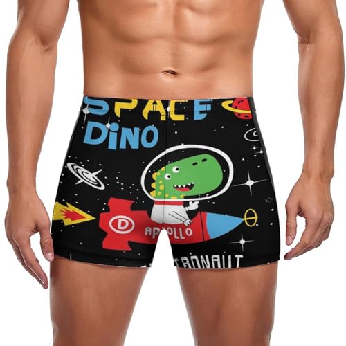 Slip de bain homme dinosaure fusée anti-irritation