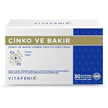&Ccedil;inko Bakır Takviyesi 15 mg &Ccedil;inko S&uuml;lfat ve 2 mg Bakır İ&ccedil;eren &Ccedil;inko ve Bakır Takviyesi 30 Kaps&uuml;l