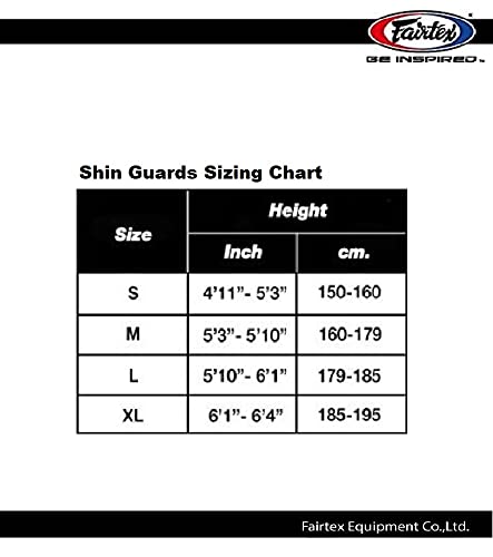 Fairtex Muay Thai Shin Guards Sp7 Detachable In-Step Shin Pads (Aka Twister) Shin Protection For Muay Thai Mma K1 (Red, Medium) #TOP2