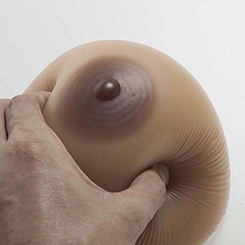 Simulation ronde de faux seins anti-irritations avec intercalaire protecteur de torse 11XL - 2