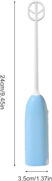 Electric Handheld Drink Mixer Ultra Fast - Frother Wand For Protein Powder Drinks | Matcha Mixer For Toddler Feeding, Portable Baby Bottle, Efficient Powder Dissolving For Smooth Baby Formula