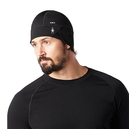 Smartwool Active Merino Fleece Beanie For Men and Women, Black, One Size