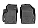 WeatherTech Custom Fit FloorLiners for Chevrolet Spark - 1st Row (449511), Black