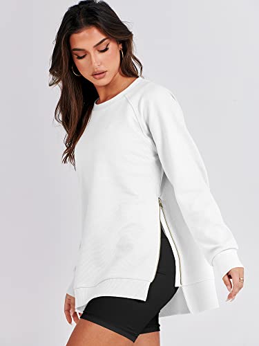 ANRABESS-Womens-Sweatshirts-Long-Sleeve-Tunic-Tops-Crew-Neck-Soft-Pullover-With-Side-Zipper-Shirt-Clothes-2023 ANRABESS-Womens-Sweatshirts-Long-Sleeve-Tunic-Tops-Crew-Neck-Soft-Pullover-With-Side-Zipper-Shirt-Clothes-2023