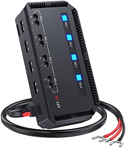 EXTRACTME 12V Fuse Block, Universal 20A Motorcycle Fuse Relay Box...