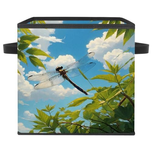 Boîte de rangement pliable libellule pour éliminer le désordre