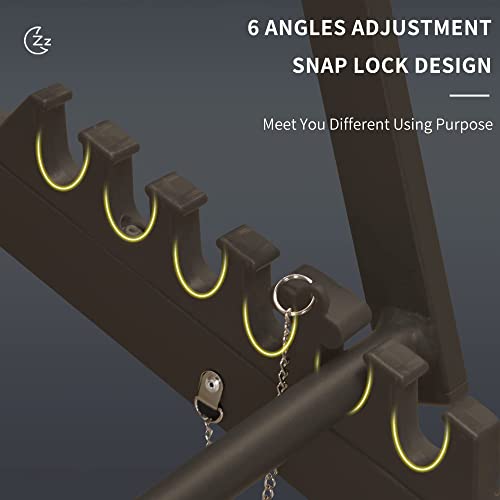 Purple Leaf Patio Folding Sling Chairs Outdoor Adjustable Reclining Chairs With Cushioned Headrest And Aluminum Frames Portable Beach Sling Chairsof 2, Linen #TOP5