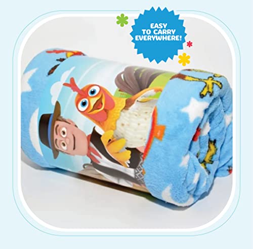 La Granja De Zenón Flannel Blanket 1 Square El Reino Infantil | Super Soft Plush Throw Blanket | Kids Bedroom Decor #TOP6