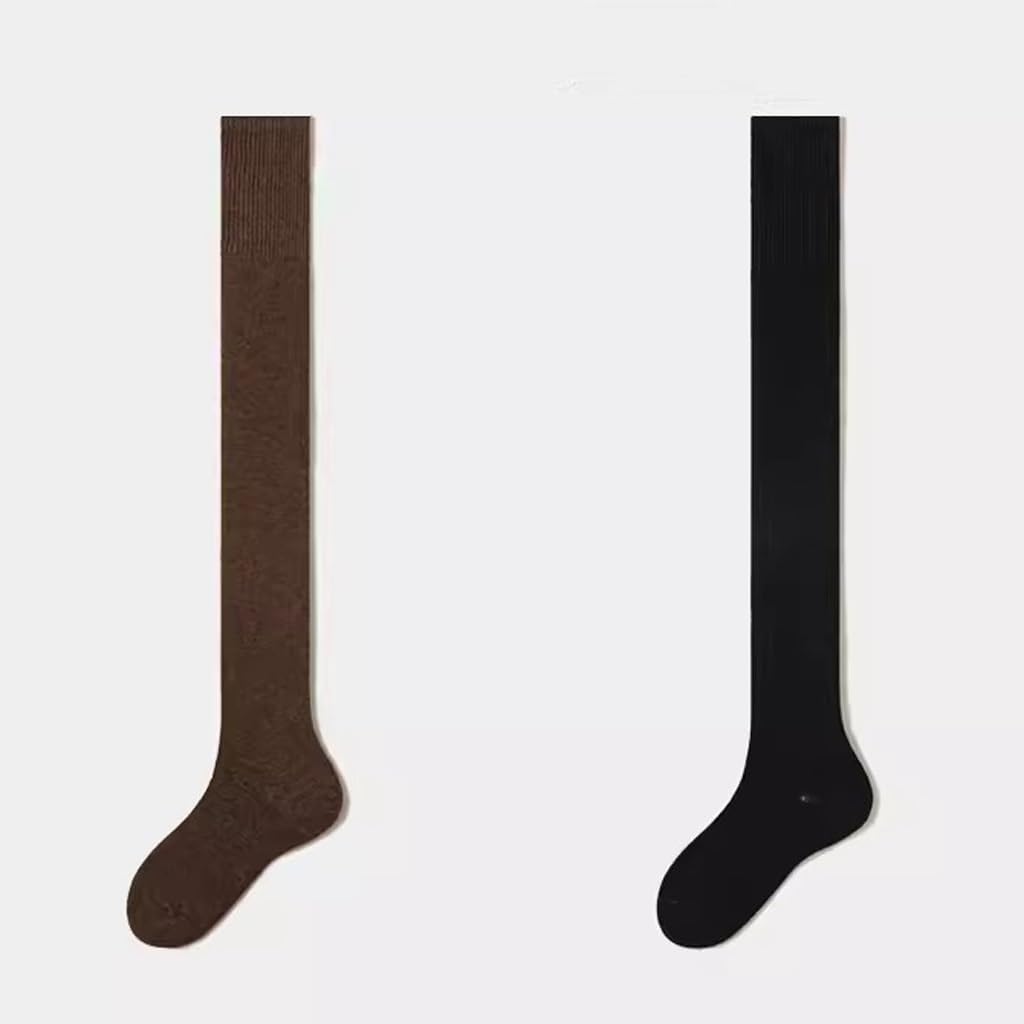 Thin Section high Tube over the Knee Stockings Women's Cotton Spring Autumn Compression Socks
