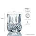 Luminarc Brighton 16-Piece Assorted Glass Tumbler Set