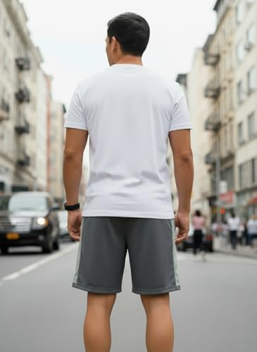 Image of Mack Jonney Men's Shorts Pack of 2 | Comfortable Casual, Sports & Lounge Shorts for Men | Regular Fit-MJ .3