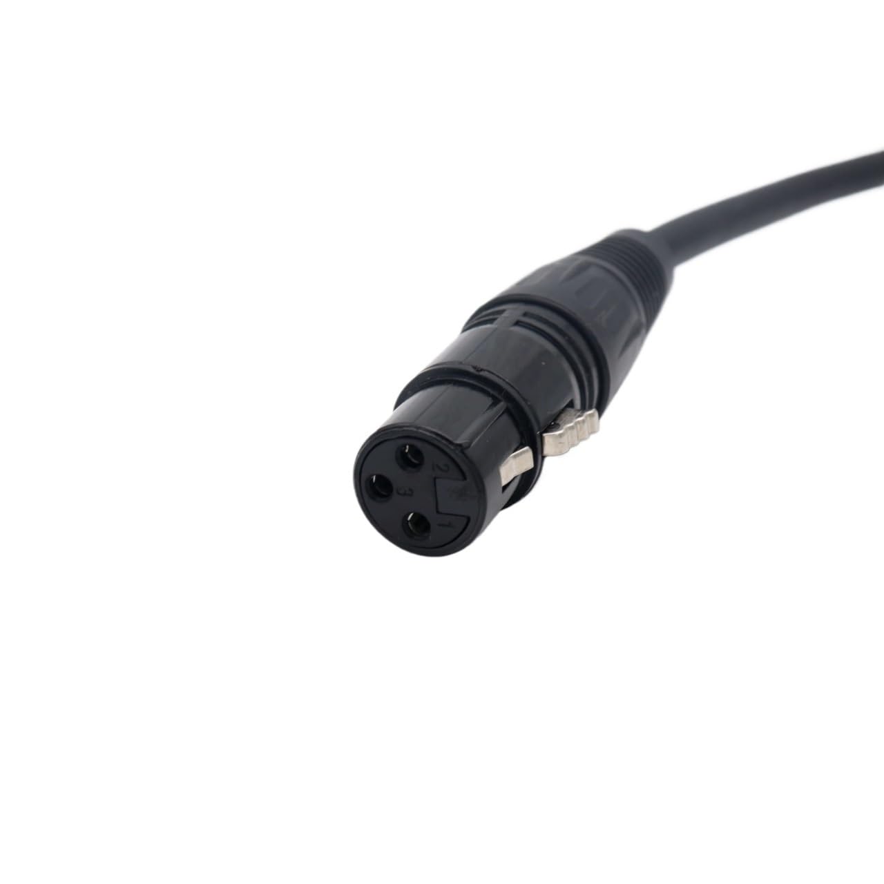 Cavo di segnale XLR a 3 pin maschio a femmina, cavo di prolunga bilanciato per controller di illuminazione da palcoscenico (15 m)