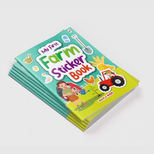 Image of My First Sticker Book - Farm - Activity Book for Kids - Stickers for Children - Age 3+ Years