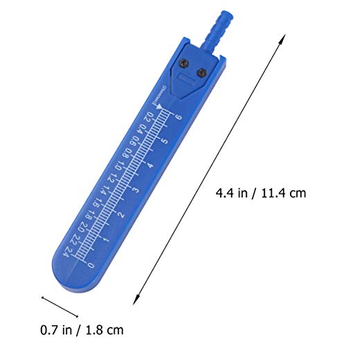 Scicalife Divisor de eletrocardiograma para amamentação com régua, divisor de eletrocardiograma azul