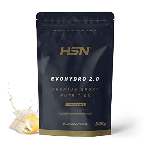 HSN Evohydro 2.0 Proteína Hidrolizada de Suero (Lacprodan® Hydro.90 INS) | Sabor Chocolate Blanco Limón | 2Kg (67 Batidos) | Baja en Lactosa | Sin Gluten | Vegetariana | No Incluye Dosificador