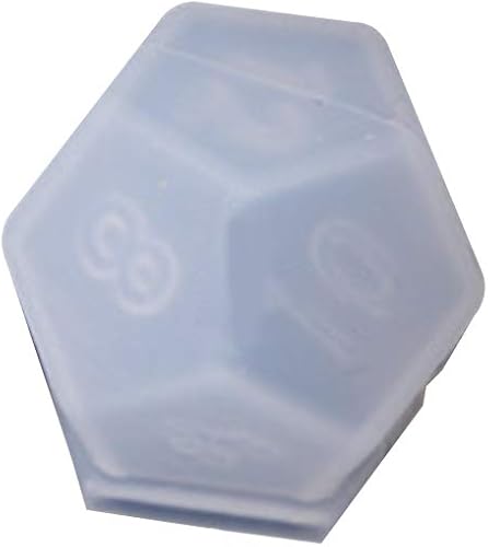 Miniatura 4 de Molde epoxi para dados con forma de filete, moldes de resina digital, manualidades de juegos digitales, moldes de fundición de resina epoxi para