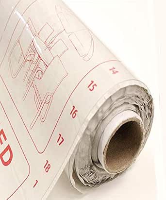 Clear Vinyl Fabric - 54 Inches Wide, 16 Gauge Thickness, Sold By The Yard For DIY & Crafting