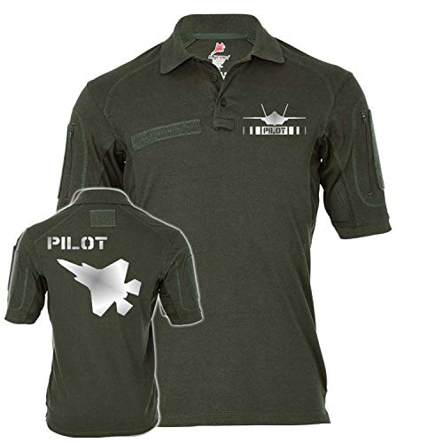 Polo F-35 Pilot Typ 2 Copytec vert 5XL idéal pour les sorties outdoor
