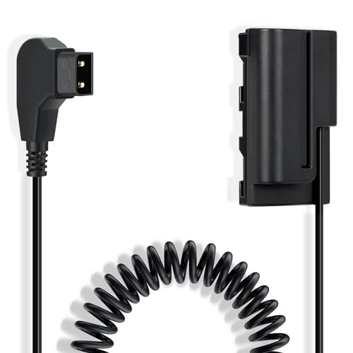 Kimaru D-TAP to NP-F550 Dummy Battery Cable for Sony NP F550, F530, F970, F960, F770, F750, F330, CCD-SC55, TR516, TR716, TR818, TR910, TR917 Camera.