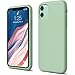 elago Silicona Líquida Funda Compatible con iPhone 11 (6.1"), Silicona Premium, Protección Funda Protectora 3 Tapas Estructura (Verde Pastel)