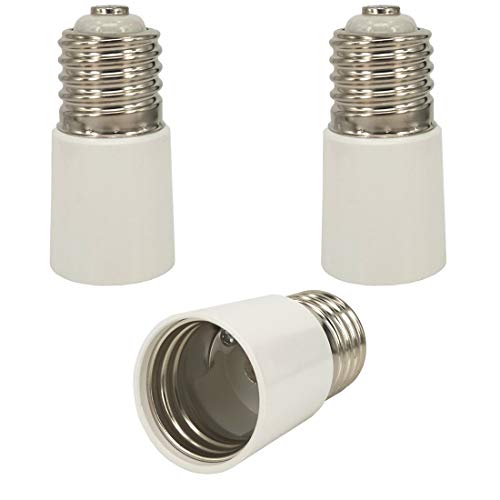 ZDCDJ - Adaptador E40 a E40 para lámparas incandescentes, LED, halógenas y de bajo consumo (3 unidades) Cover
