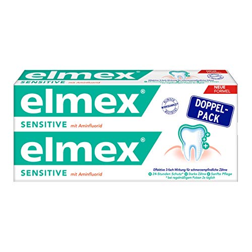 Elmex Sensitive Zahnpasta Doppelpack