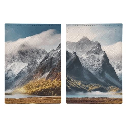 Portefeuille de voyage en cuir pour passeport cadeau idéal aventurier 20cm