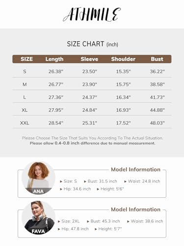 Athmile KB-T0029-CF-XL-CM Boat Neck Tops For Women Crewneck 2024 Casual Dressy Cotton Tshirt Fall Tunic Tops Fitted Shirts Ladies Basic Tee Coffee thumb #5