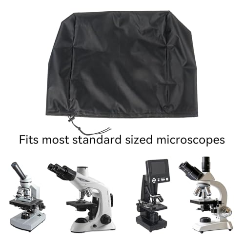 Cubierta para microscopio impermeable y plegable protector antipolvo 6