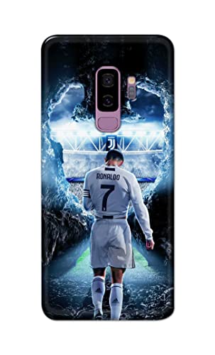 Image of Printed Hard Back Cover Case for Samsung Galaxy S9 Plus | Samsung S9+ Back Cover (Footbal Legend) -702