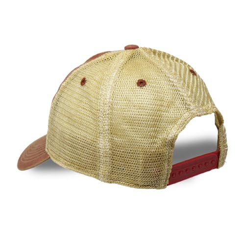 Gritty Bull Boné de beisebol envelhecido vintage – Boné snapback ajustável com ajuste não estruturad