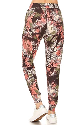 Image of Leggings Depot Premium Jogger Women's Popular Print High Waist Track Pants(S-XL)