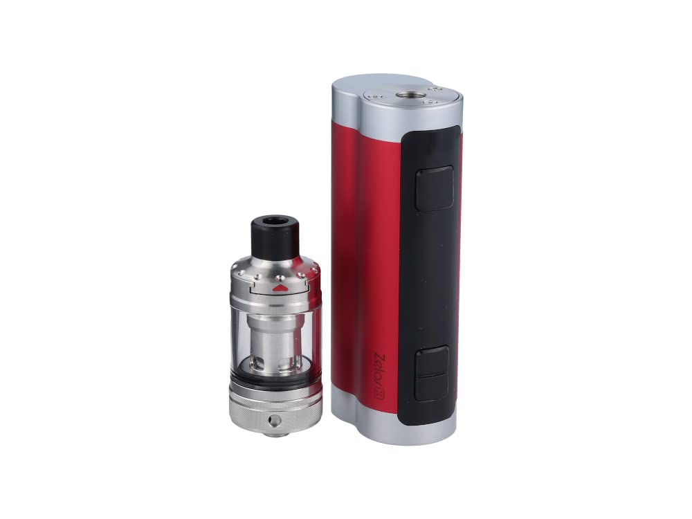 Aspire Zelos X E Zigarette | bis 80 Watt Ausgangsleistung | Verschiedene Dampfmodi | 3 ml Tankvolumen | Zwei Verdampferköpfe enthalten | Farbe: Gunmetal