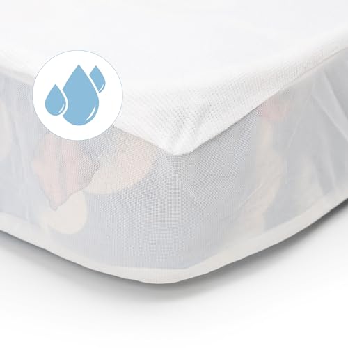 Protège matelas coton 100% absorbant pour lit de bébé doux - 4