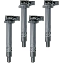 Ignition Coil Packs Set Of 4 Compatible With Toyota Tacoma 2.4 2.7 L4 3RZ Replacement For 90919-02237 673-1304 UF323 C1305