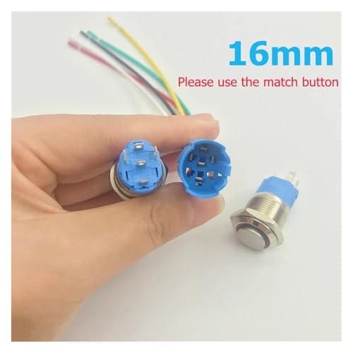 Fils pour interrupteur métallique 12mm et connecteur de câble stable