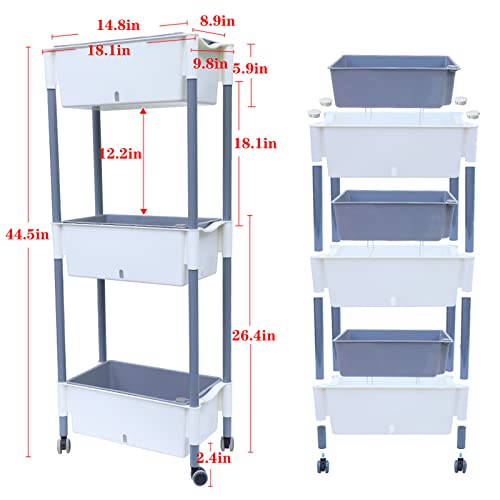 Doubfivsy Vertical Garden Planter Kit, 3-Tier Vertical Self Watering Planter Box, 18 X 9.8 In Planter Box For Vegetables Flowers Herbs Balcony Greenhouse Outdoor And Indoor Usage #TOP1