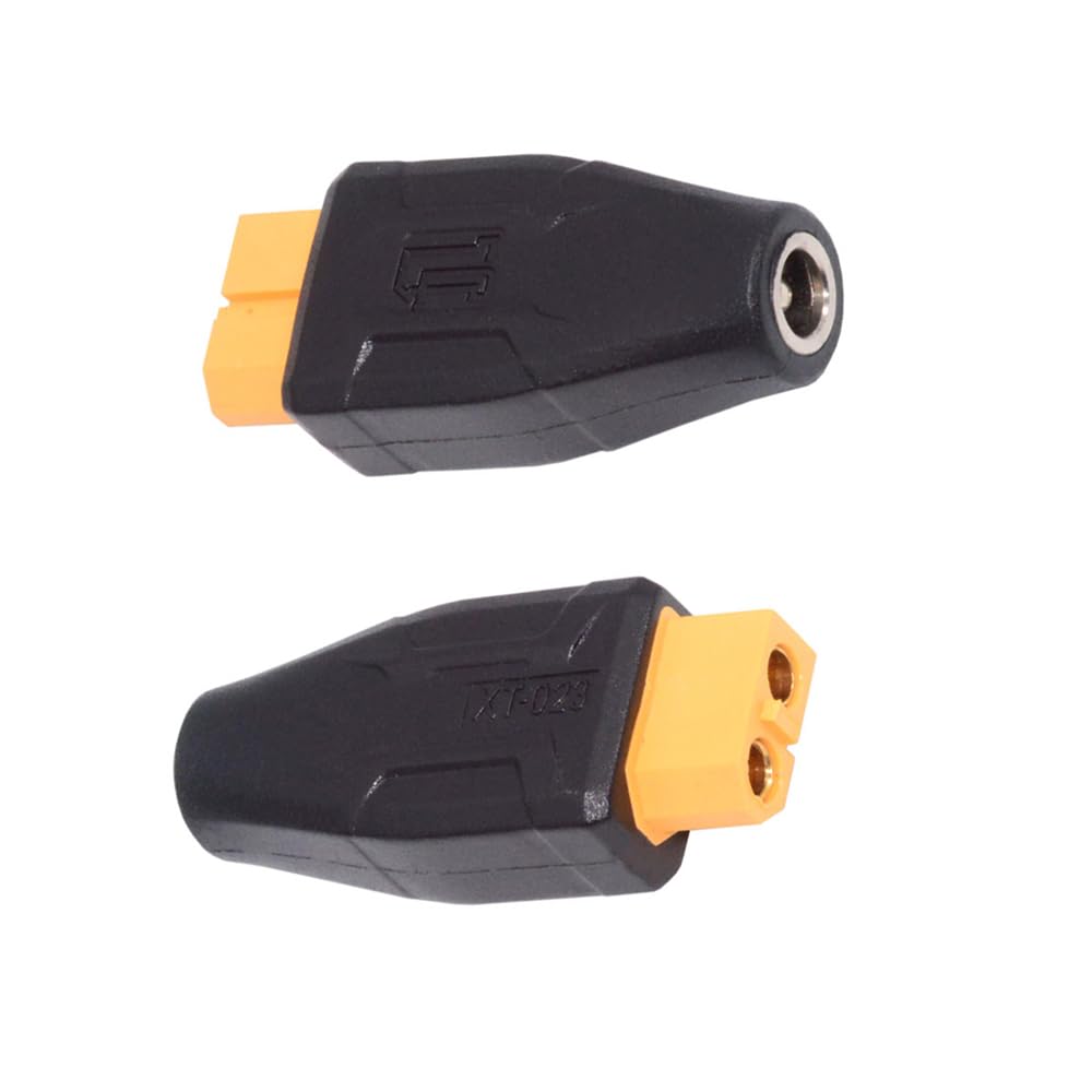 NFHK Adapter XT60 Female SC100 Protocol to DC 5.5x2.5mm Female Fast Charging Adapter for RC Lipo Battery Quadcopter Multicopter Aeromodelling