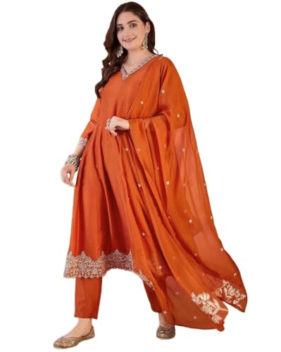 Image of Trendy and Stylish Zometo Fabric Kurta set For Women