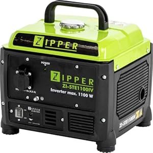 Zipper ZI-STE1100IV 4-takt stroomgenerator 12,8 kg