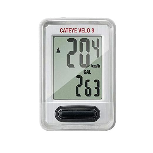 SHIMANO - Computadora Cateye Velo Wireless Blanca