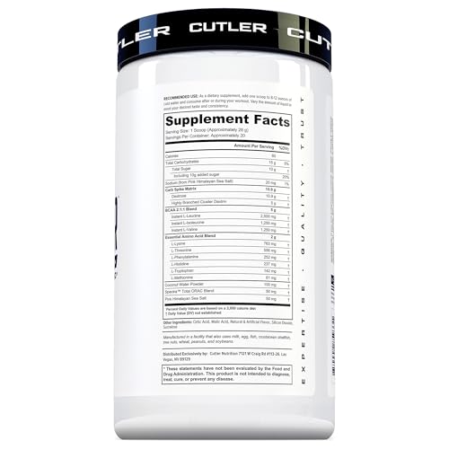 Image of Repair Post Workout Recovery Drink: Fast Absorbing Carbohydrates (Waxy Maize + Cluster Dextrin) and BCAA /EAA for Advanced Muscle Recovery, Peach Mango, 20 Servings