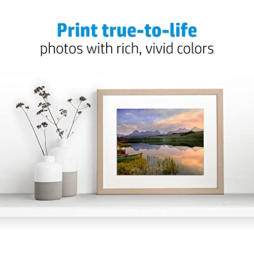 HP Advanced Photo Paper, Glossy, 8.5x11 in, 50 sheets