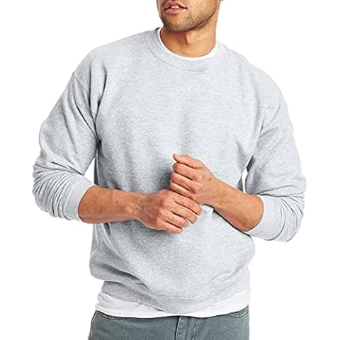 Hanes Men's EcoSmart Fleece Pullover Sweatshirt Cover